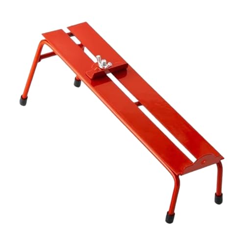 pistro Sharpening Stone Holder Grindstone Fixed Rack Adjustable Butterfly Design Essential Kitchen Tool Compact Red Whetstone Stand for Home Sharpening