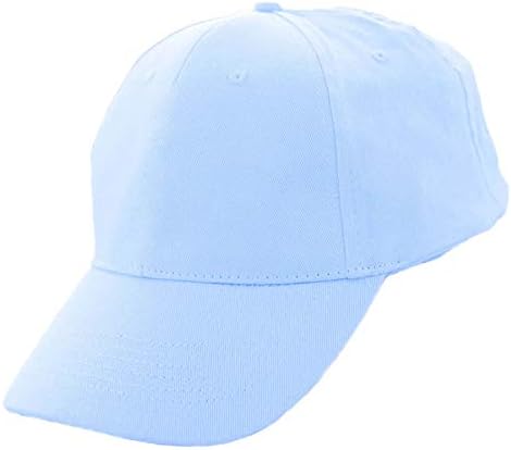Romens Ltd Kids Baseball Cap - Summer Cap for Girls and Boys  One-Color Original Childrens Sun Cap - Sun hat for Children Aged 4-14 Years - Sports Cap 100% Cotton in Vivid Trendy Colors