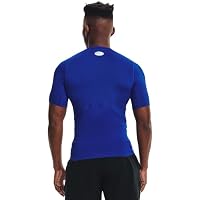 Under Armour Herren HeatGear Compression Shirt Blau L – Ansicht 2