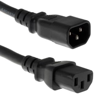 CablesAndKits AC Power Cord, C14 to C13, 16AWG, 6FT | IEC60320 C1...