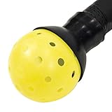 PickleUpper Pickleball Ball Retriever - Attaches to Pickleball Paddles - The Easy Way to Pick Up Pickleball Balls Without Bending Over - Fits Standard Paddles