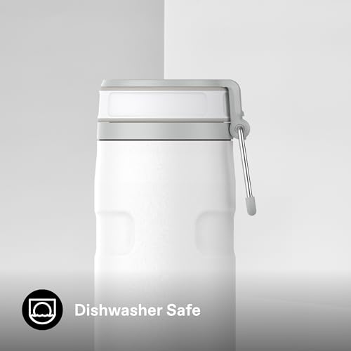 Stanley 1913 IceFlow Bottle Twist Flip 0.47L - Cold for 12 Hours - Iced for 3 Days - Dishwasher Safe - Recycled Stainless Steel - BPA Free - Double Wall Vacuum Insulation - Frost