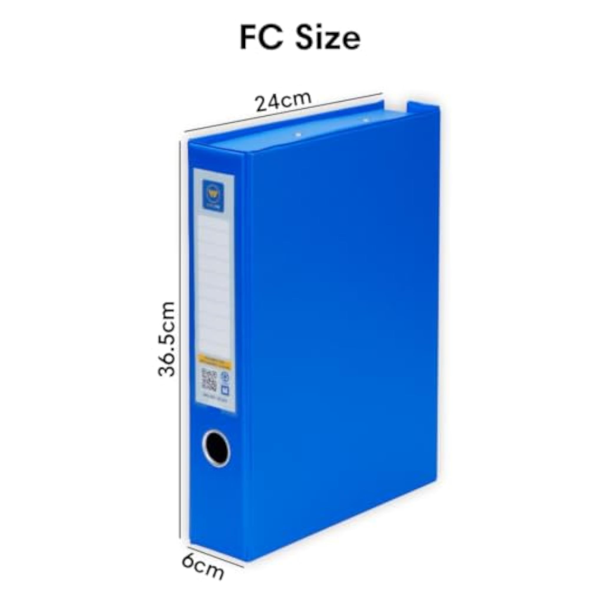 Box File with Magnetic Button Closure for Easy Classification