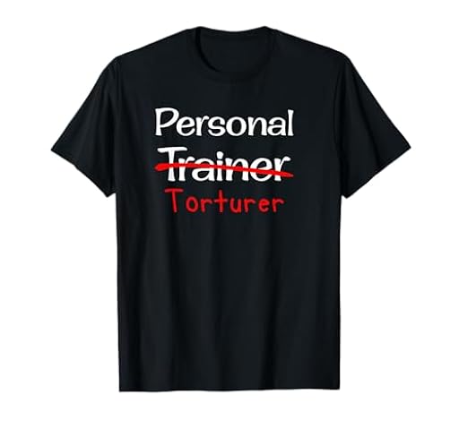 Camiseta de Gimnasio Divertida de Torturer Personal Trainer Camiseta | Ya disponible en tu tienda friki favorita! En mundofriki.es! Camiseta de Gimnasio Divertida de Torturer Personal Trainer Camiseta | Ya disponible en tu tienda friki favorita! En mundofriki.es!