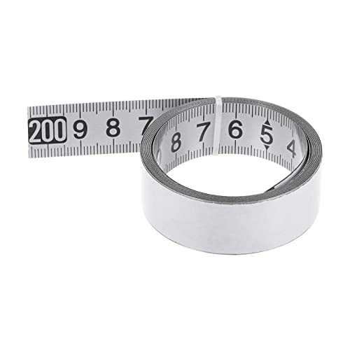 Cinta métrica adhesiva HARFINGTON 200 cm inoxidable miniatura 1