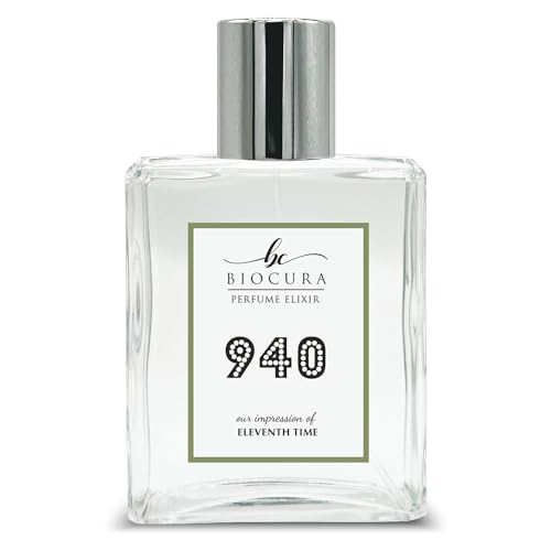 BIOCURA BC Perfume 940 Inspired by Eleventh Time For Women & Men Fragrance Dupes Eau de Parfum Bottle 3.4 Fl Oz/100ml