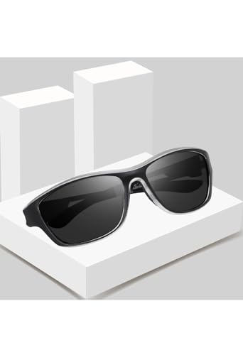Image of Polarized Sports Sunglasses for Men & Women | UV400 Protection | Lightweight Driving, Fishing, Cycling, Running & Outdoor Sunglasses with TAC Lens