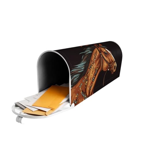 Housse de boîte aux lettres cheval pour rénover une entrée usée - 8