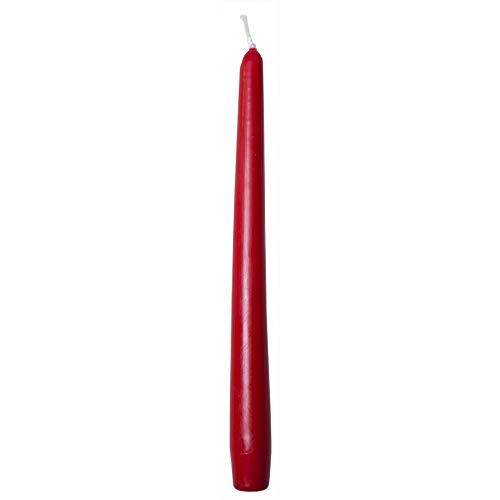 Sovie CANDLES Spitzkerzen Gastronomie Ø 2,2cm x 24cm in Rot, Gastro...