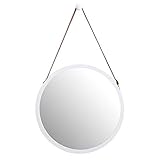Taille: 38*38cm. Le miroir adopte épais haute-définition verre, de l'imagerie est très clair et ne sera pas déformé.