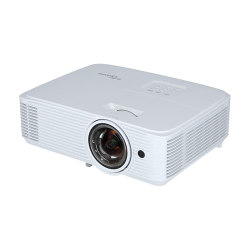 Optoma W309ST vidéo-projecteur Projecteur à focale Courte 3800 ANSI lumens DLP WXGA (1280×800) Compatibilité 3D Blanc
