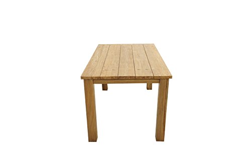 Ploß Ploß Outdoor furniture Picton Rustikal-Dining-Tisch, Old-Teak, 160 x 90 x 75 cm