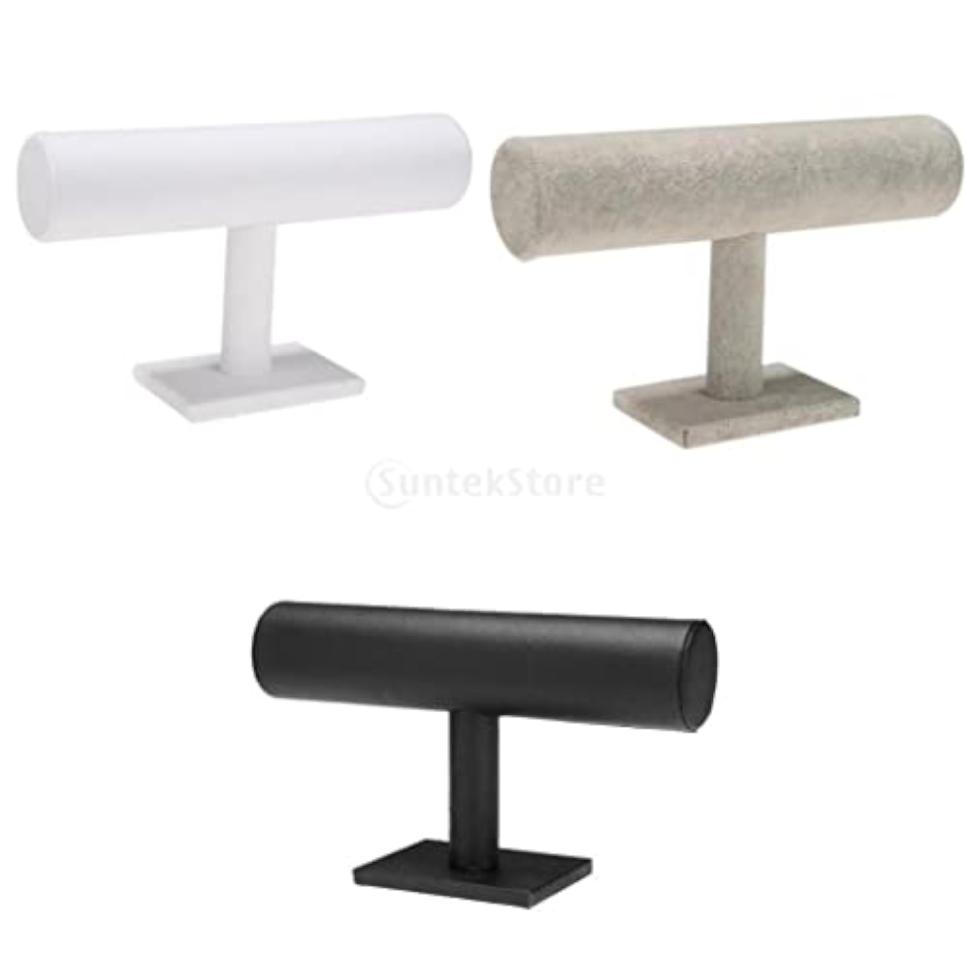 3X T-bar Jewelry Bracelet Bangle Watch Display Stand