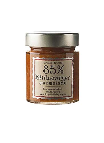 Deligreece BLUTORANGEN 85% MARMELADE Vom Argolis, Peloponnes 180g.