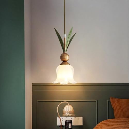 Suspension E14 gain de place pour petite table de chevet