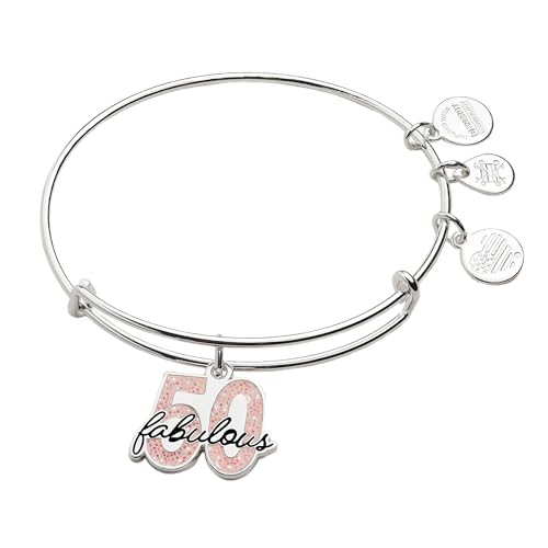 Alex and Ani Fabulous 50' Charm Bangle