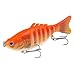 kowaku 5 Pieces Swimbaits Fishing Lures Freshwater Saltwater Swimming Lures Crankbaits for Bass Trout Walleye Perch Fishing Supplies