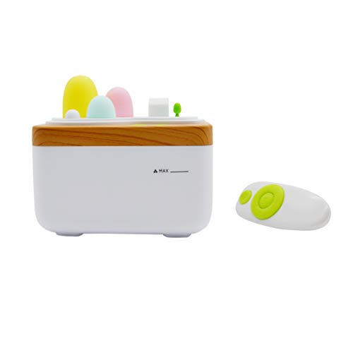 LuYiLei Rural Style Cool Mist Humidifier, Waterless Auto Shut-Off for Bedroom, Baby Room