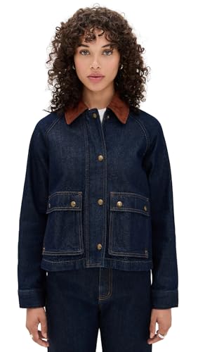 Madewell Women's Denim Trapeze Jacket