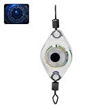 Mini-Unterwasser-Lampe, Mini-Unterwasser-Angellampe, wasserdicht, LED-Fischaugen-Licht, für Taucher, tiefe Fische, Anziehungszubehör, Blau