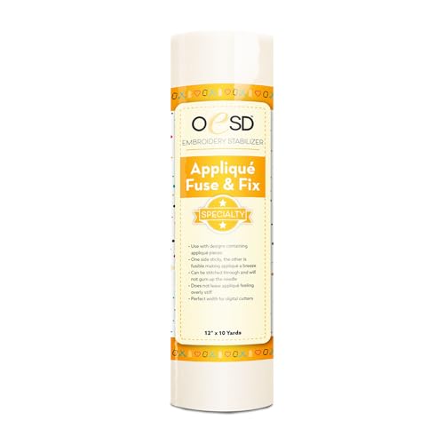 OESD Applique Fuse and Fix Backing 12