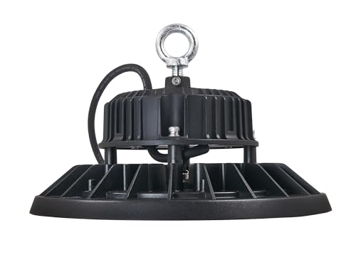 Lámpara LED industrial de alta bahía - UFO 100W IP65 - Blanco neutro (4000K) - 5 años de garantía
