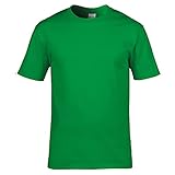 Stärke 180-185g/m². Gildan Premium T-Shirt für Männer (M) (Irisches Grün) M,Irisches Grün