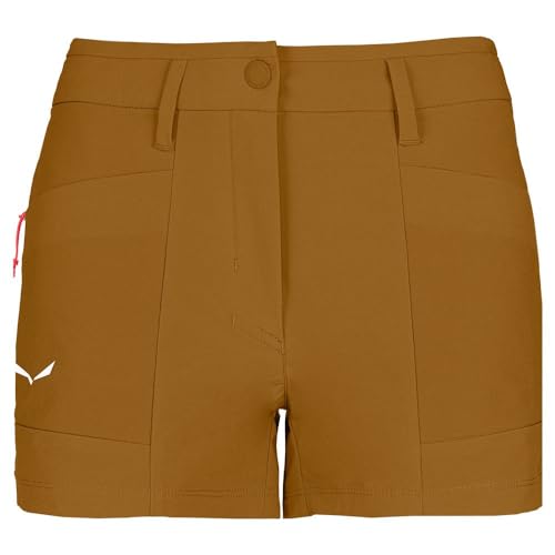 Salewa Damen Puez DST Cargo Shorts, golden Brown, 40