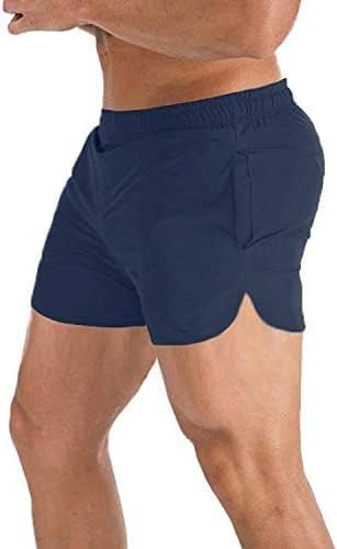Manatsulife メンズ ショートパンツ ハーフパンツ ボディビルショーツ 吸汗速乾 通気 軽量 短パン ジムウェア トレーニング スポーツウェア ランニング 薄手 3分丈 DK1