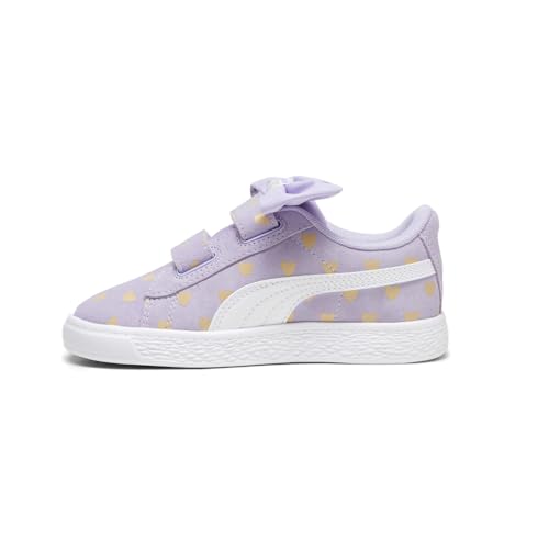 PUMA Kids Girls Suede Classic Lf Re-Bow V Slip On Sneakers Shoes Casual - Purple - Size 2 M3