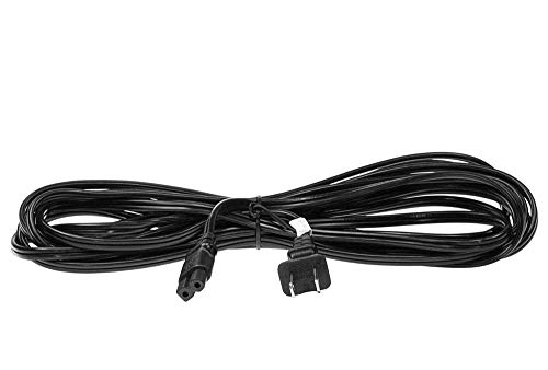 SF Cable 20ft 18 AWG 2-Slot Polarized Power Cord (IEC320 C7 to NEMA 1-15P)