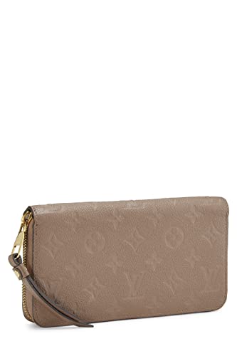 Pre-Loved Grey Monogram Empreinte Zippy Continental Wallet, Grey2