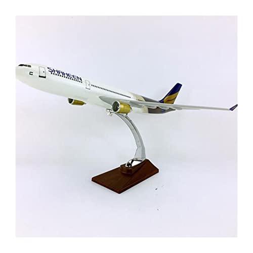 Modèle d'avion de ligne Airbus A330-300 en alliage robuste avec socle - 2