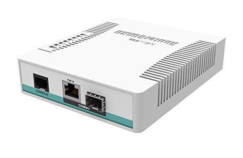 Image of Mikrotik Cloud Router Switch with 1 Gigabit Ethernet /SFP Combo Port and 5 SFP Cages CRS106-1C-5S, Single Band