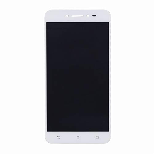 Image of LCD Screen Display with Digitizer Touch Panel Without Bezel Frame Compatible with Asus Zenfone Live ZB501KL Zenfone 3 Go(White)