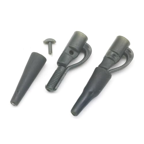 40 piezas clips de seguridad para pesca de carpa miniatura 1