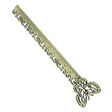 DECORNIJIA ヴィンテージメタルバタフライブックマーク イチョウブックマーク測定定規セット 金属製耐久素材 読書愛好家向け 書籍用ページマーカー 対応