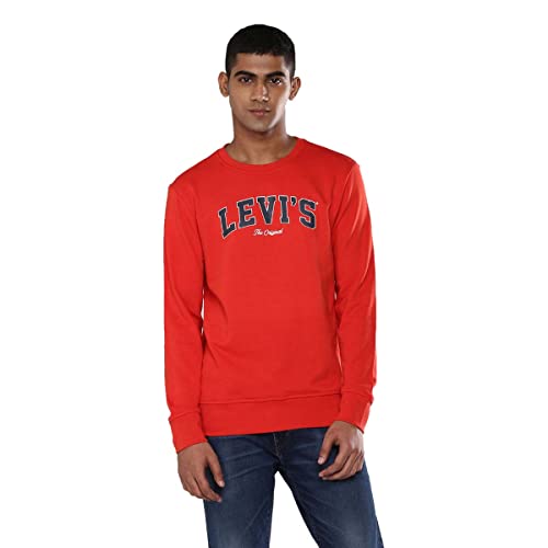 Image of Levi's Men's Cotton Sweatshirt (59638-0016 Red S)