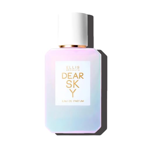 Ellis Brooklyn DEAR SKY Eau de Parfum  Fruity Floral Perfume for Women, Honeydew Melon, White Peony & Upcycled Cedarwood, Clean, Vegan, Cruelty-Free Fragrance, Travel Spray, 50ml / 1.7oz
