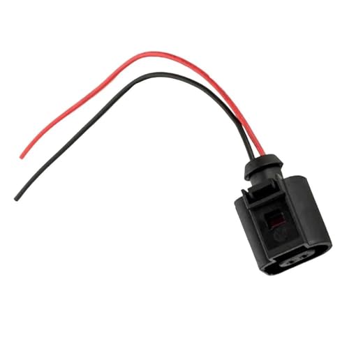 Sensor Exterior Sensor De Temperatura Ambiente Con Conector De Cable 1J0973702 Compatible Con VW Para Golf Para J&etta Para Beetle(Connector)