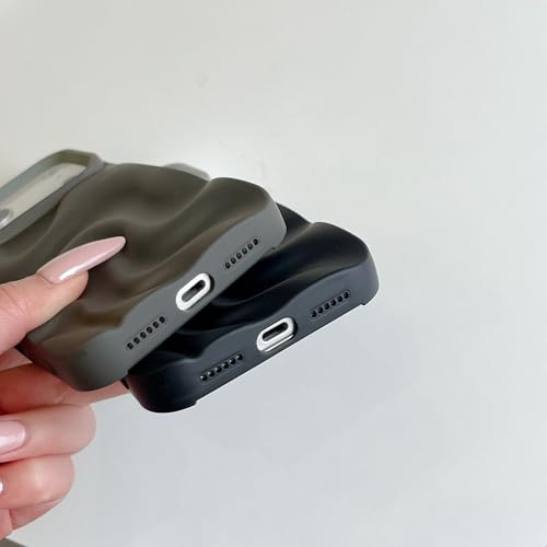 Coque TPU iPhone 16 Pro Max mate gris souple anti-chocs