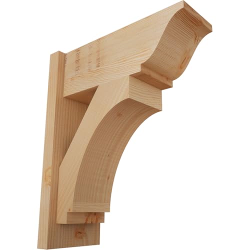 7 1/2"W x 18"D x 22"H Imperial Smooth Traditional Outlooker, Douglas Fir