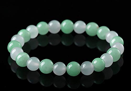 Bracelet perle rond jadeite confort quotidien pour poignet sensible - 7