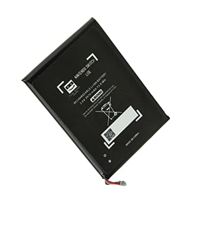 SuperSmashMedia HDH-003 Batterie de rechange pour console interne Nintendo Switch Lite 3570 mAh Cover