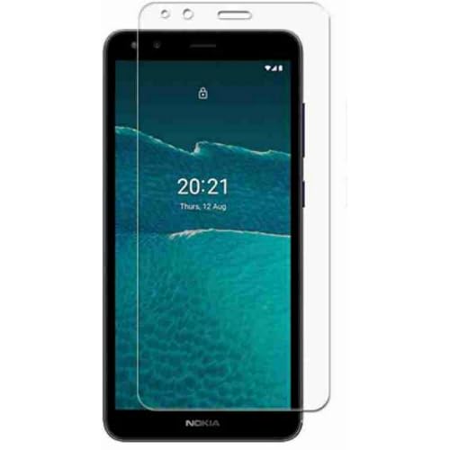 Image of Embed HD-Clear Screen Guard for Nokia C01 Plus - Harder or Durable Plastic & More Impact-Resistant Than Glass, with Free Installation Kit