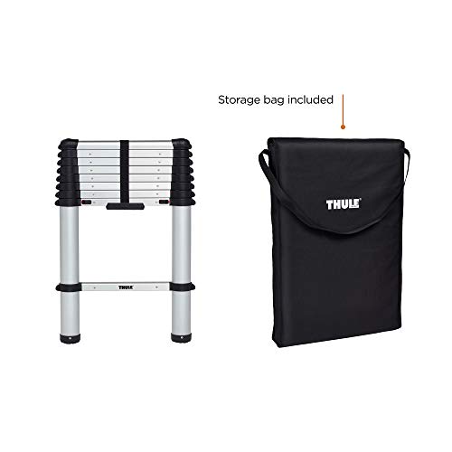 Thule Van Ladder - 9 Steps - 8.5Ft Extension - Telescoping Van Ladder - Easy Close System - En:131 Compliant #TOP3