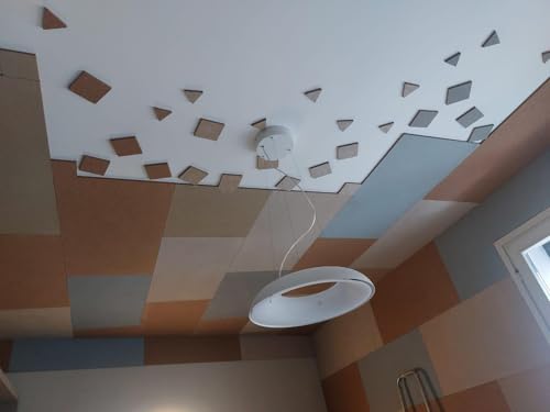 Futurazeta - Sughero Isolante Termico Acustico In Pannelli A Grana Fine Supercompresso Di Alta Qualità - Misura 100X50 Cm - Spessore 10 Mm (15) - 6