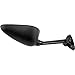 BikeMaster Replacement Mirror (Right) (Carbon Look) Compatible with 04-06 Yamaha YZF-R1