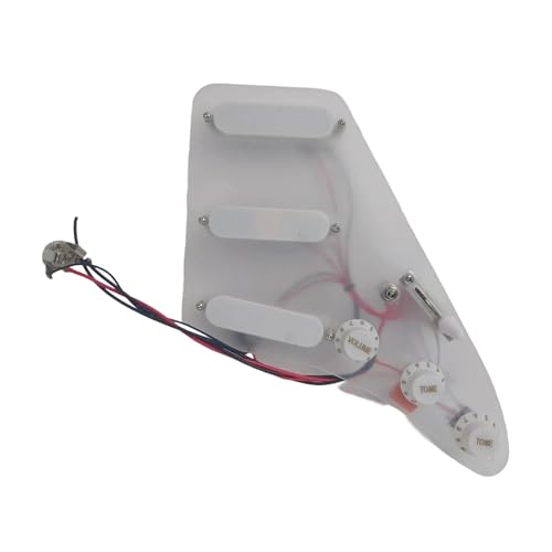 Micro pickguard guitare acrylique SSS actif pour éliminer les parasites sonores