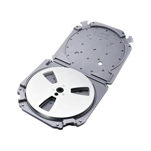 Boîte de rangement pour bobines de 17,8 cm coffret ABS avec poche interne